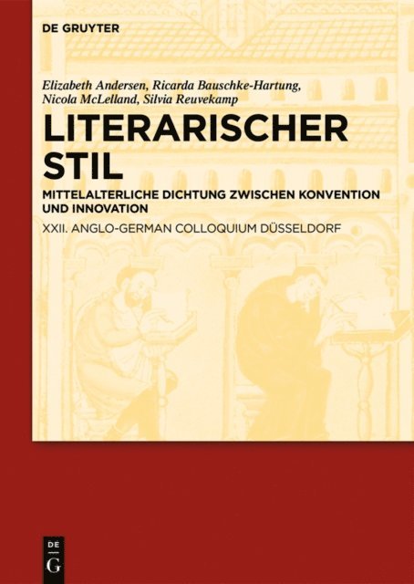 Silvia Reuvekamp, Ricarda Bauschke-Hartung, Elizabeth Andersen - Literarischer Stil, E-bok