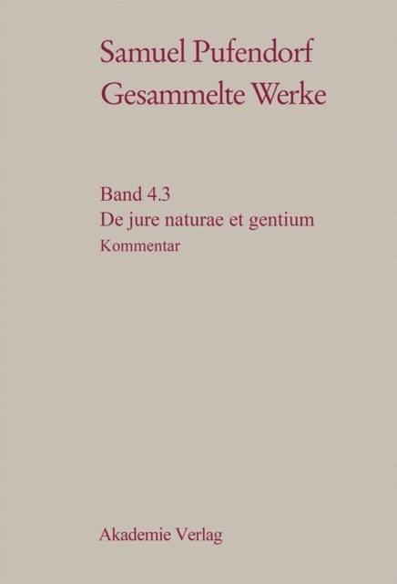 Frank Bohling - De jure naturae et gentium, E-bok