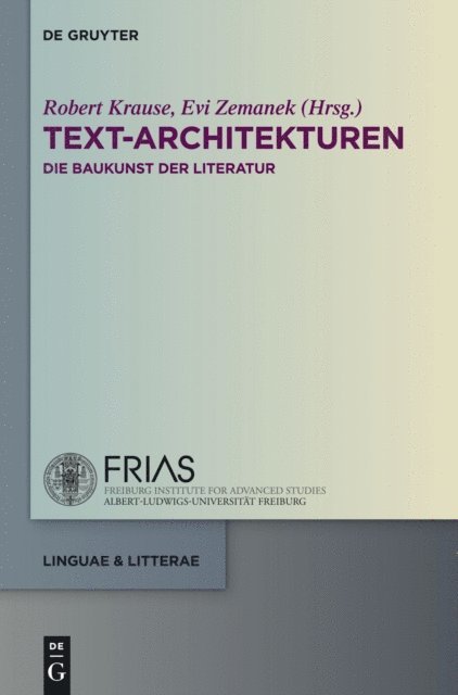 Evi Zemanek, Robert Krause - Text-Architekturen, E-bok