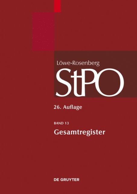 Thomas Vetter - Gesamtregister, E-bok