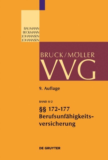 Frank Baumann - Berufsunfähigkeitsversicherung §§ 172-177, E-bok