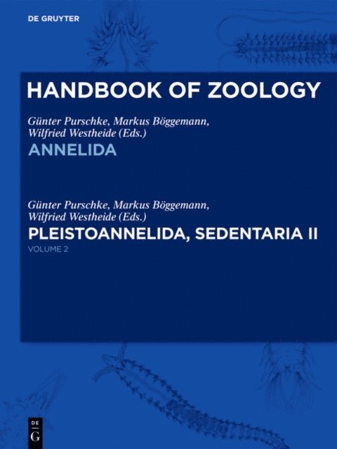 Wilfried Westheide, Andreas Schmidt-Rhaesa, Markus Boggemann, Gunter Purschke - Pleistoannelida, Sedentaria II, E-bok