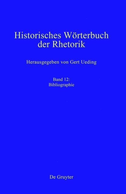 Gert Ueding - Bibliographie, E-bok
