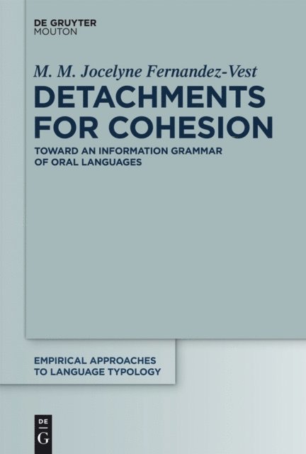 M. M. Jocelyne Fernandez-Vest - Detachments for Cohesion, E-bok