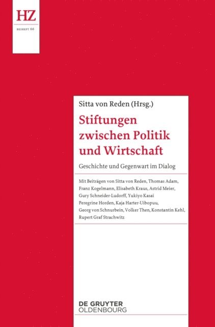Sitta von Reden - Stiftungen zwischen Politik und Wirtschaft, E-bok