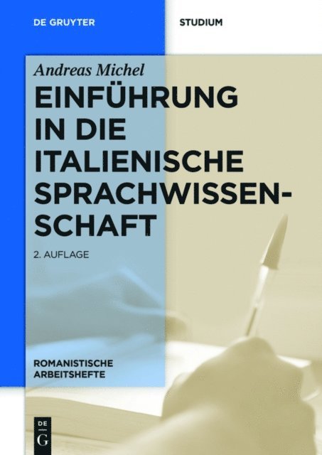 Andreas Michel - Einführung in die italienische Sprachwissenschaft, E-bok
