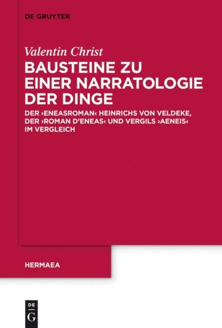 Valentin Christ - Bausteine zu einer Narratologie der Dinge, E-bok