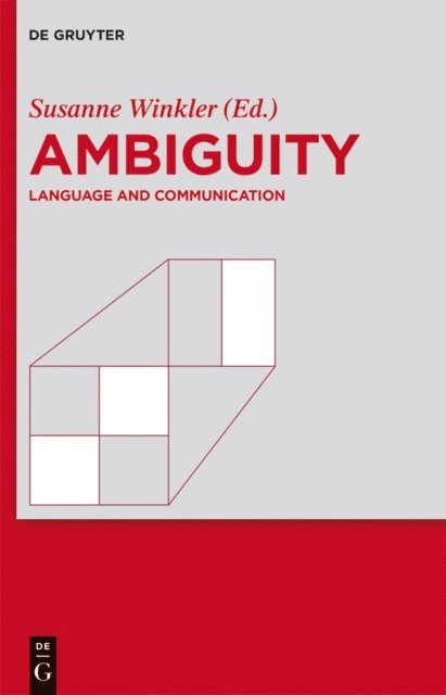 Susanne Winkler - Ambiguity, E-bok