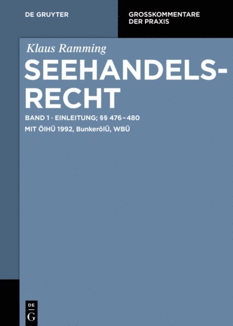Klaus Ramming - Einleitung; §§ 476 – 480, E-bok