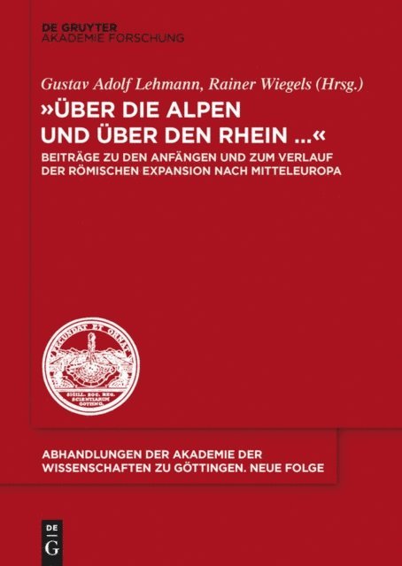 Rainer Wiegels, Gustav Adolf Lehmann - "Über die Alpen und über den Rhein...", E-bok