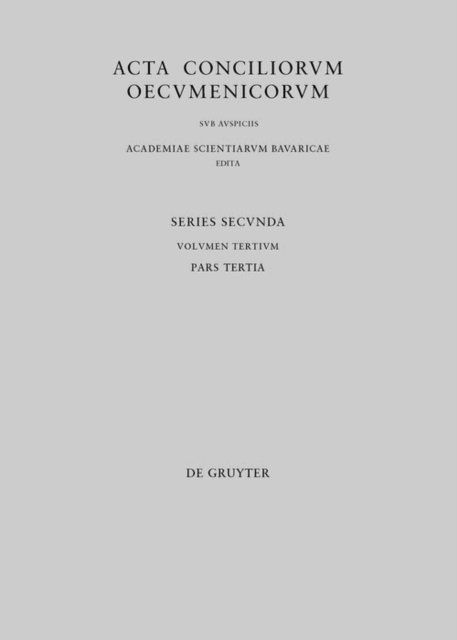 Erich Lamberz - Concilii Actiones VI-VII, E-bok