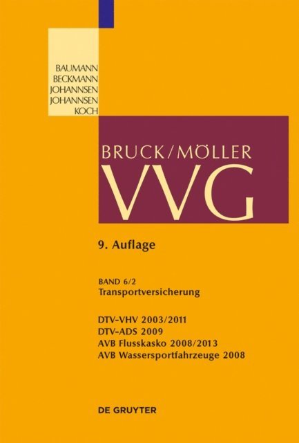 et. al., Maximilian Guth, Olaf Hartenstein, Erwin Abele - Transportversicherung §§ 130-141, E-bok