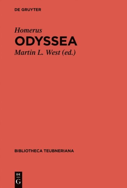 Homerus, Martin L. West - Odyssea, E-bok