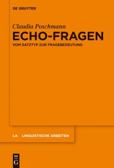 Claudia Poschmann - Echo-Fragen, E-bok