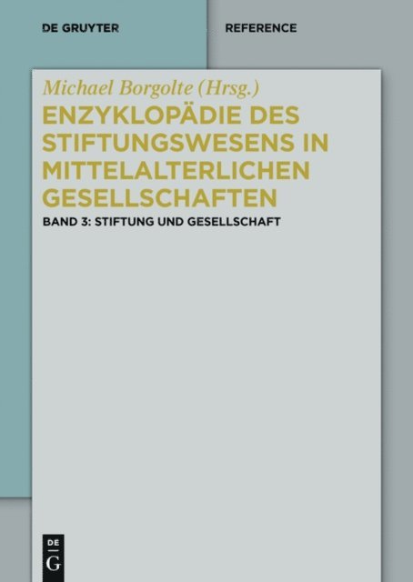 Michael Borgolte - Stiftung und Gesellschaft, E-bok