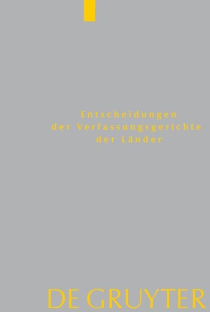 Von den Mitgliedern der Gerichte - Baden-Württemberg, Berlin, Brandenburg, Bremen, Hamburg, Hessen, Mecklenburg-Vorpommern, Niedersachsen, Saarland, Sachsen, Sachsen-Anhalt, Schleswig-Holstein, Thüringen, E-bok