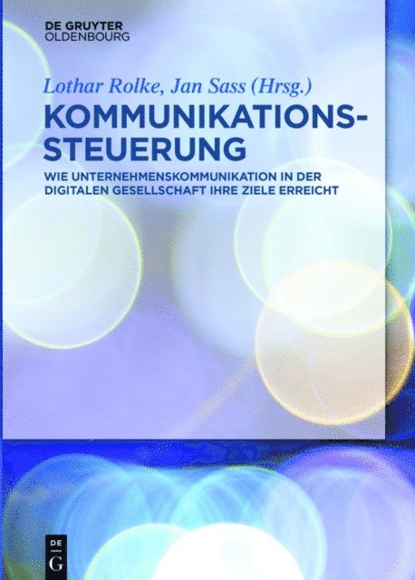 Jan Sass, Lothar Rolke - Kommunikationssteuerung, E-bok