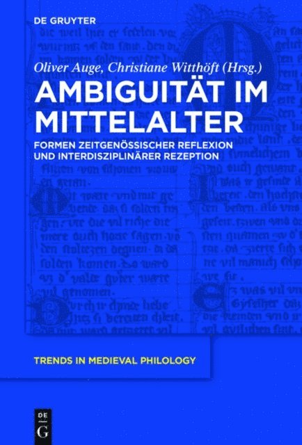 Christiane Witthoft, Oliver Auge - Ambiguität im Mittelalter, E-bok