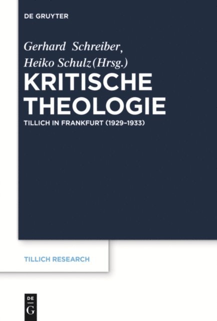 Heiko Schulz, Gerhard Schreiber - Kritische Theologie, E-bok