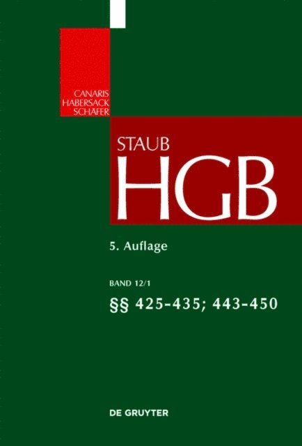Karsten Otte, Henning Jessen, Andreas Maurer - §§ 425 - 435, 443 - 450, E-bok