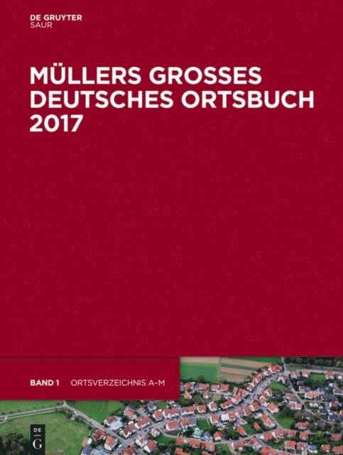 Müllers Großes Deutsches Ortsbuch 2017, E-bok