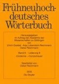 Fr�hneuhochdeutsches W�rterbuch, Band 9/Lieferung 6, mindernis - m�nzschauer