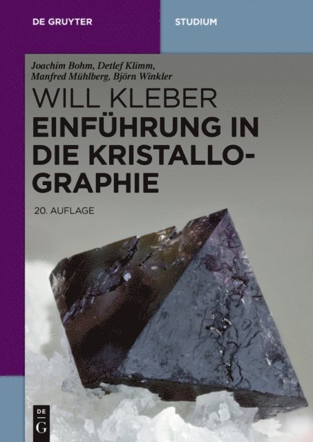 Bjorn Winkler, Manfred Muhlberg, Detlef Klimm, Joachim Bohm - Einführung in die Kristallographie, E-bok