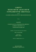 Galeni in Hippocratis Epidemiarum librum II commentariorum IV-VI versio Arabica et indices