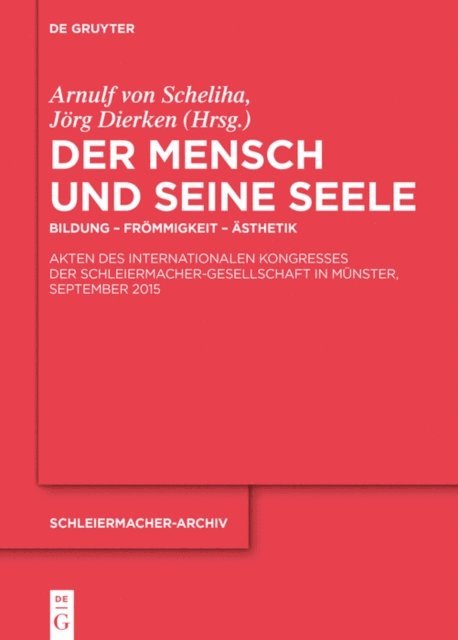 Jorg Dierken, Arnulf Scheliha - Der Mensch und seine Seele, E-bok