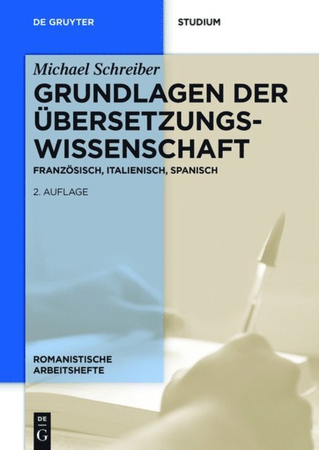 Michael Schreiber - Grundlagen der Übersetzungswissenschaft, E-bok