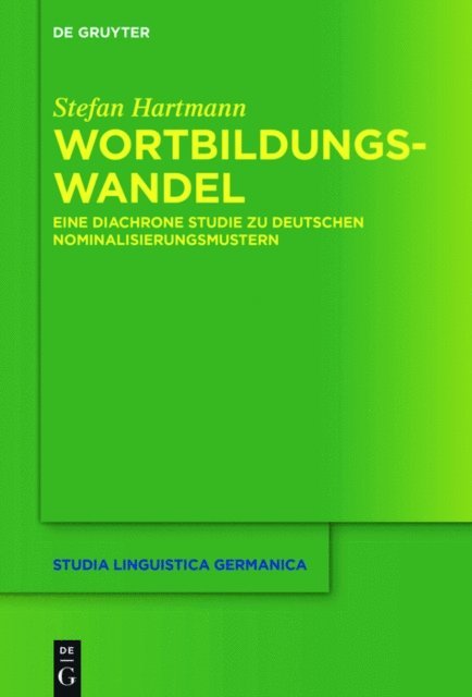 Stefan Hartmann - Wortbildungswandel, E-bok