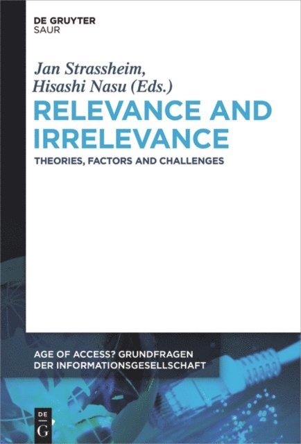 Hisashi Nasu, Jan Strassheim - Relevance and Irrelevance, E-bok