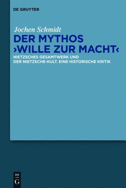 Jochen Schmidt - Der Mythos "Wille zur Macht", E-bok