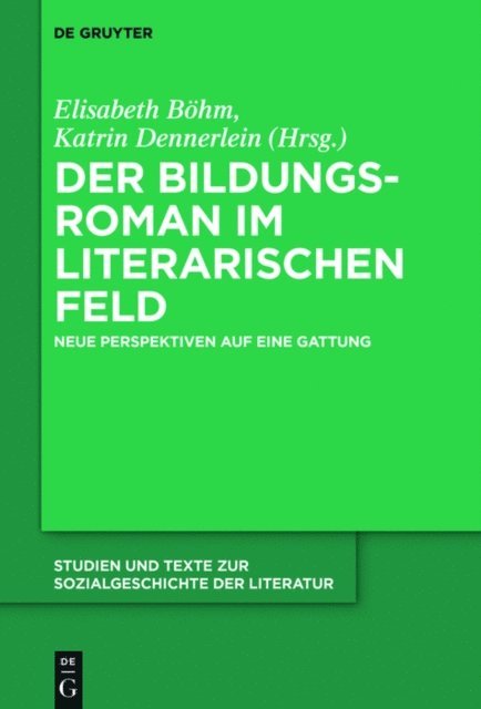 Katrin Dennerlein, Elisabeth Bohm - Der Bildungsroman im literarischen Feld, E-bok