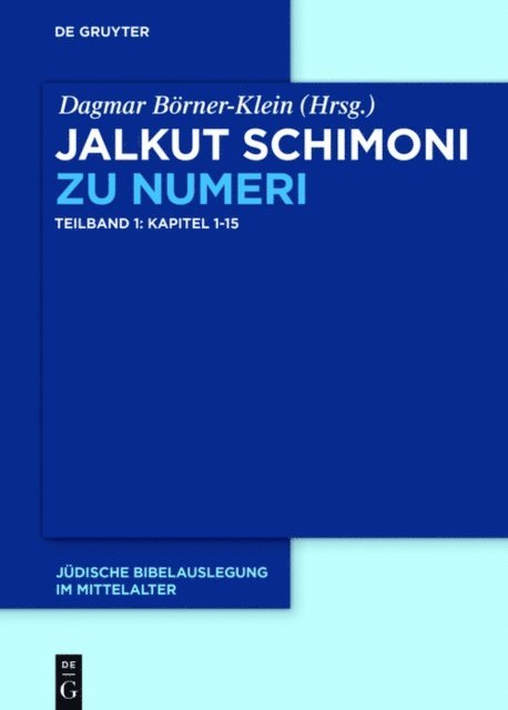 Dagmar Borner-Klein - Jalkut Schimoni zu Numeri, E-bok