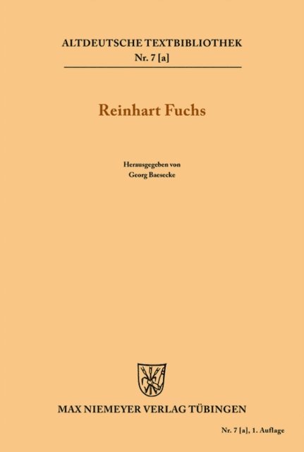 Heinrich, Georg Baesecke - Heinrichs des Glichezares Reinhart Fuchs, E-bok
