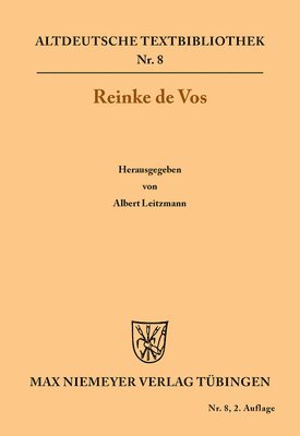 Albert Leitzmann - Reinke de Vos, Häftad