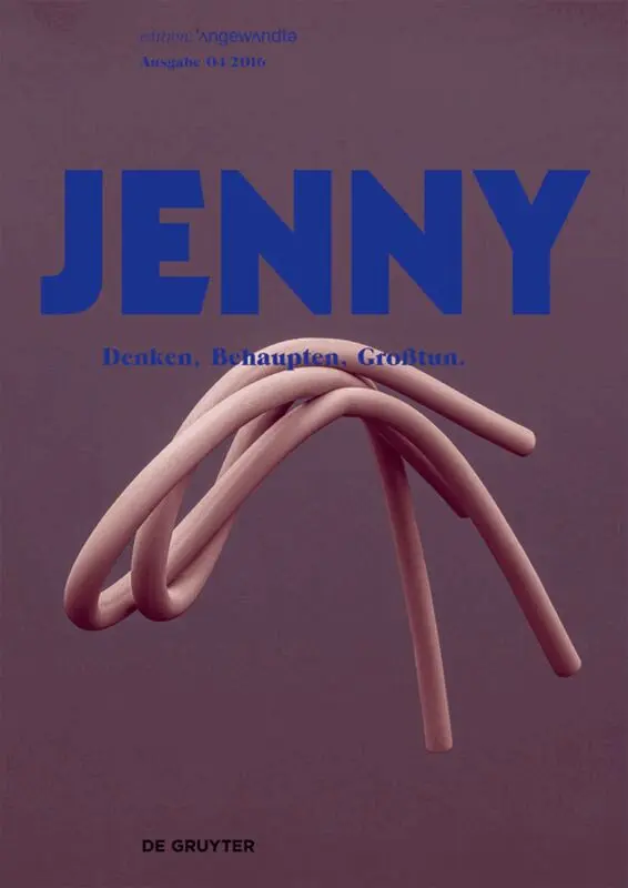 Timo Brandt, Gunda Kinzl, Antonio Schachinger, Johanna Wieser - JENNY. Ausgabe 04, Häftad. Tillgänglighet: Tillfälligt slut