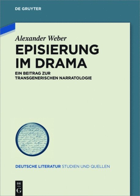 Alexander Weber - Episierung im Drama, E-bok