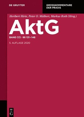 Tilman Bezzenberger, Christian E Decher, Stefan Grundmann, Dirk A Verse - §§ 131-146, Inbunden. Tillgänglighet: Tillfälligt slut