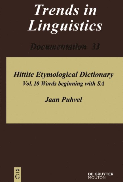 Jaan Puhvel - Words beginning with SA, E-bok