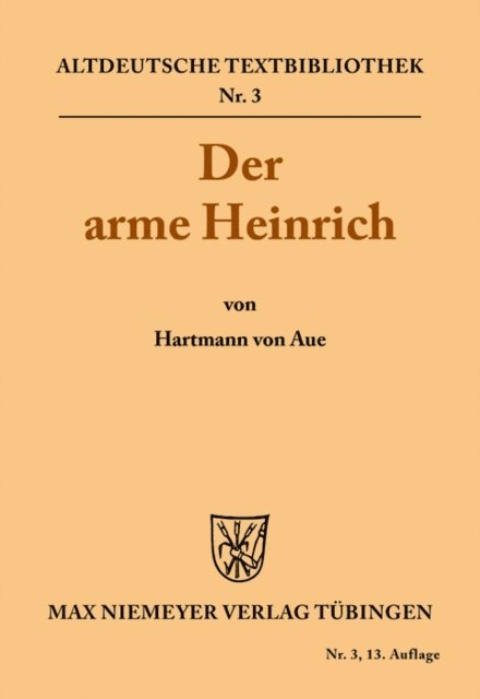 Hartmann, Heinz Mettke - Der arme Heinrich, E-bok