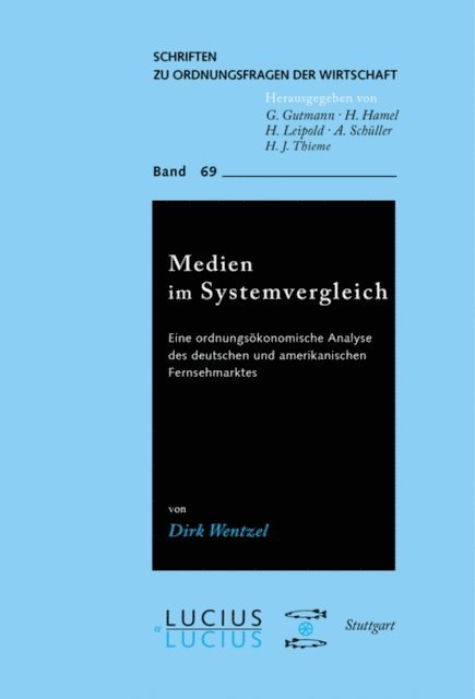 Dirk Wentzel - Medien im Systemvergleich, E-bok