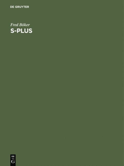 Fred Boker - S-Plus, E-bok