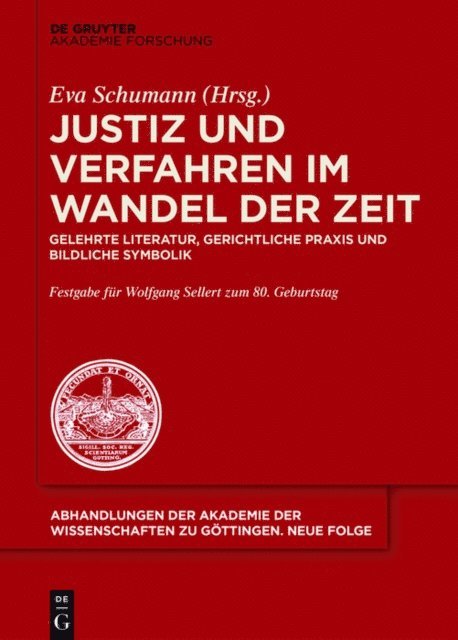 Eva Schumann - Justiz und Verfahren im Wandel der Zeit, E-bok