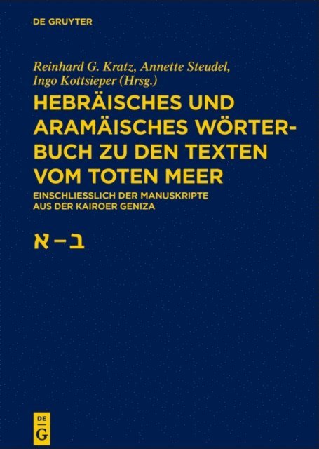 Ingo Kottsieper, Annette Steudel, Reinhard G. Kratz - Aleph – Beth, E-bok