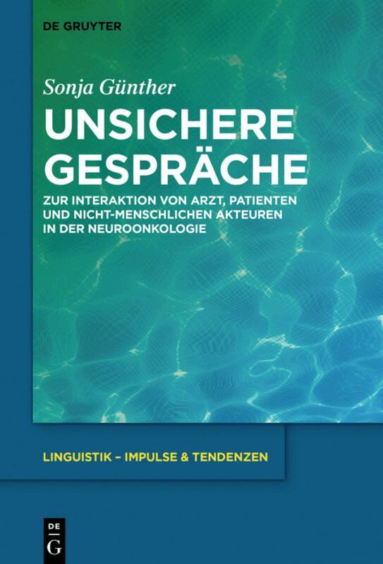 Sonja Günther - Unsichere Gespräche, Inbunden