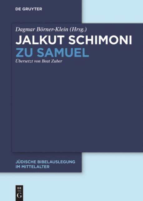 Dagmar Borner-Klein - Jalkut Schimoni zu Samuel, E-bok