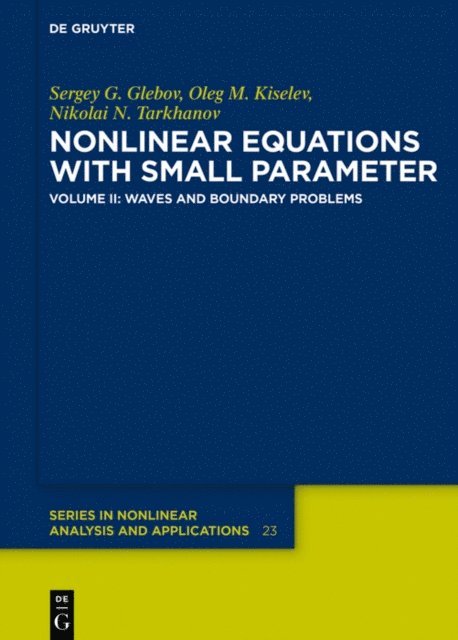 Nikolai N. Tarkhanov, Oleg M. Kiselev, Sergey G. Glebov - Waves and Boundary Problems, E-bok