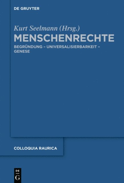Kurt Seelmann - Menschenrechte, E-bok